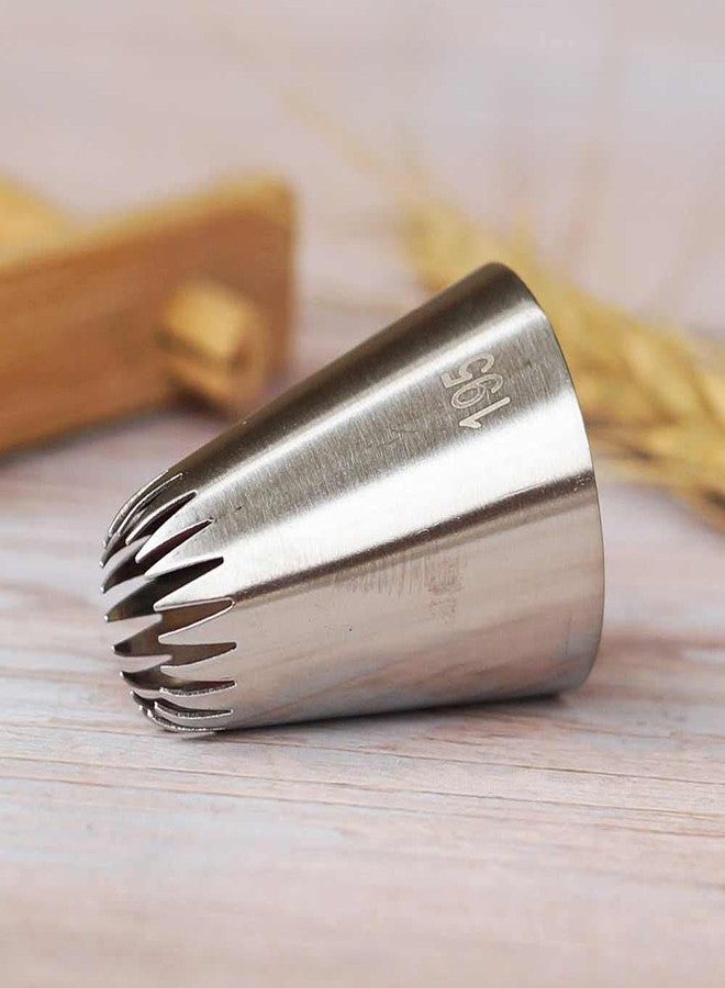 NF Noble Foods Cake Head Metal Icing Piping Nozzles Stainless Steel Cake Cream Decoration Tips Cookies Pastry Tools - Image 5