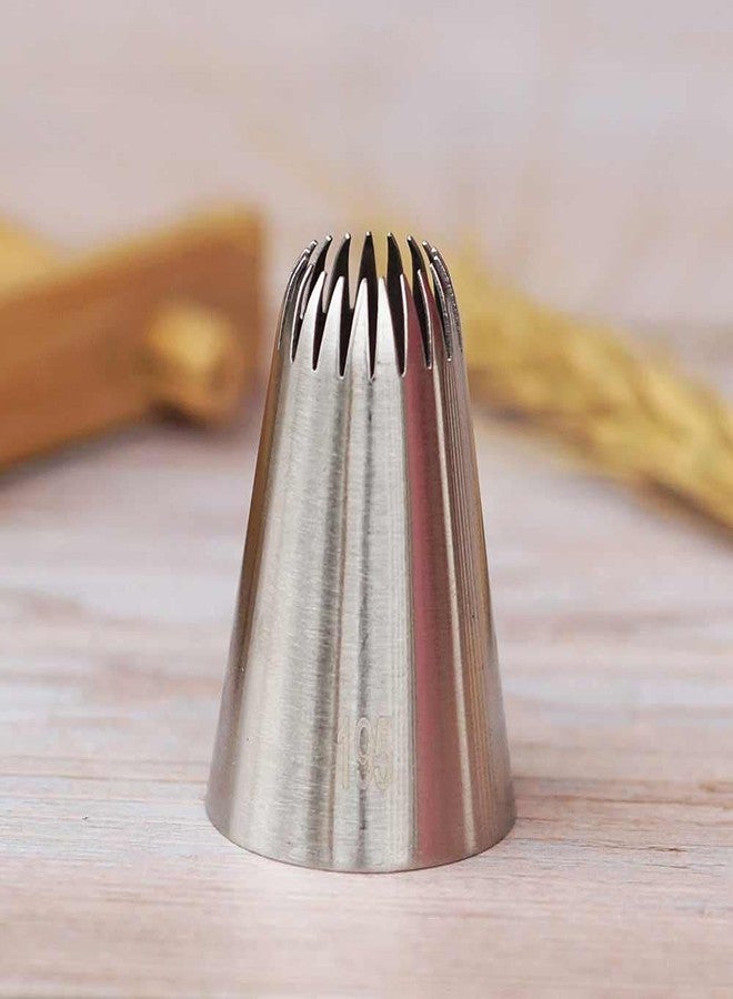 NF Noble Foods Cake Head Metal Icing Piping Nozzles Stainless Steel Cake Cream Decoration Tips Cookies Pastry Tools - Image 2
