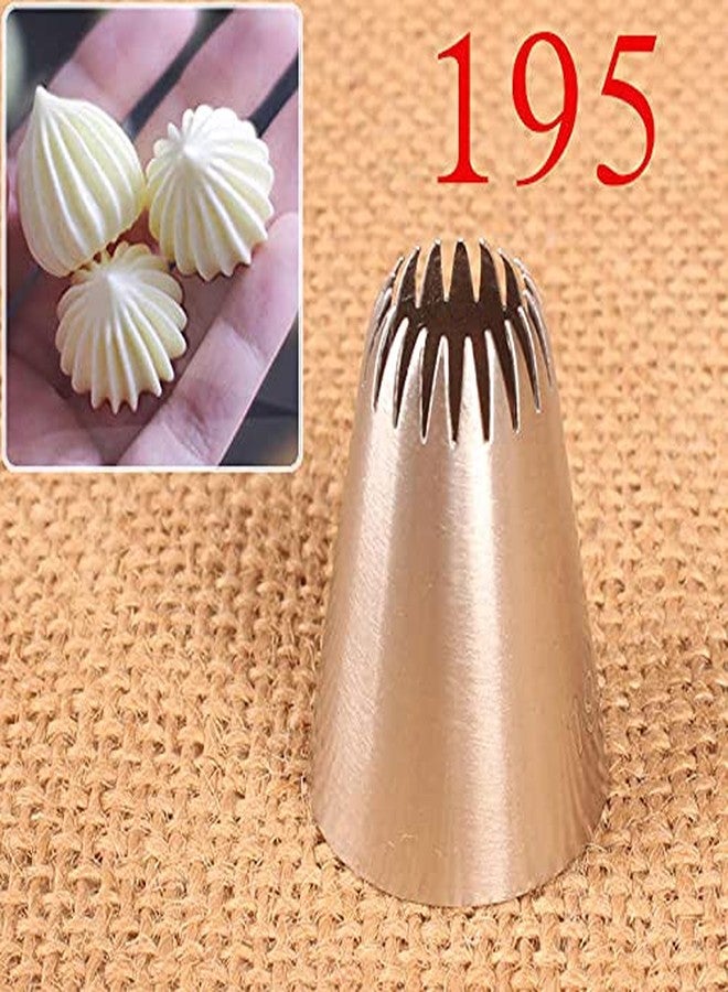 NF Noble Foods Cake Head Metal Icing Piping Nozzles Stainless Steel Cake Cream Decoration Tips Cookies Pastry Tools - Image 3