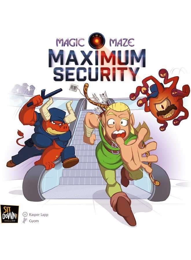 Dude Games Magic Maze - Maximum Security - Image 3