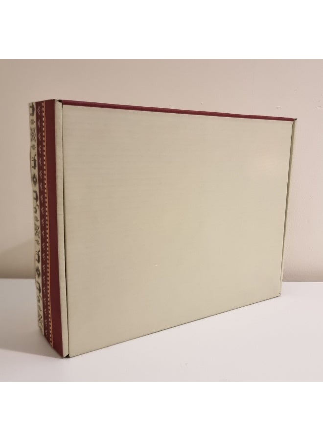 Corrugated Shipping Boxes 37x28.8x9.7 CM Pack of 20, Cardboard Mailer Boxes for Small Business, Easy Fold Kraft Packaging Boxes, No Tape Required, Shipping Packaging for E-Commerce, Gifts, Crafts and Storage(heritage) - Image 3