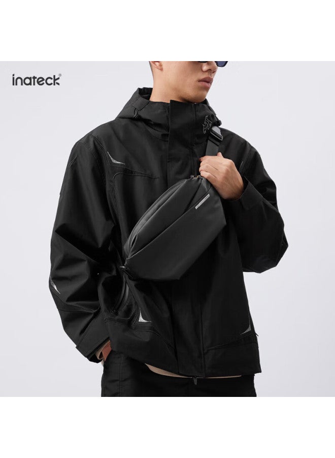 Inateck Large Capacity Crossbody Shoulder Chest Waist Bag Casual Sports Phone Storage Bag Flagship Edition | Evening Blue | Gift Box - Image 4