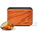 CRATIK Car Air Freshener Wood Air Freshener Car Odor Eliminator for Visor Clip Natural Scent Starter Kit Vehicle Scent Diffuser for Cabin Truck SUV Amber - Image 2