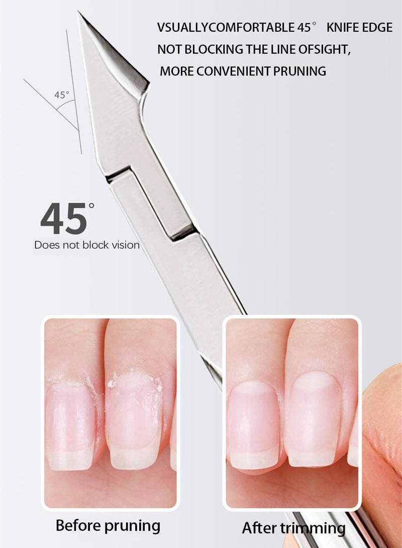 solingen Complete Nail Care and Softening Kit - Professional Grade Nail Files, Cuticle Pusher, Cuticle Nipper and Softening Agent for Perfect Manicures - Image 3