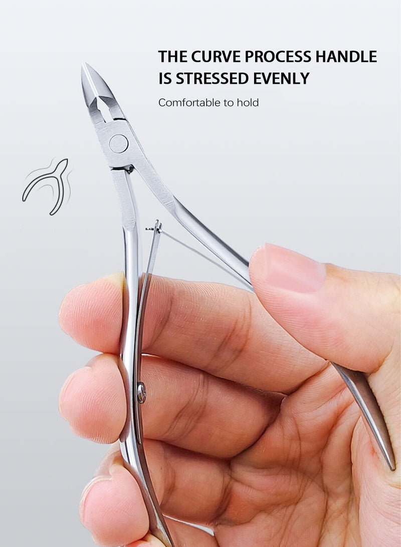 solingen Complete Nail Care and Softening Kit - Professional Grade Nail Files, Cuticle Pusher, Cuticle Nipper and Softening Agent for Perfect Manicures - Image 2
