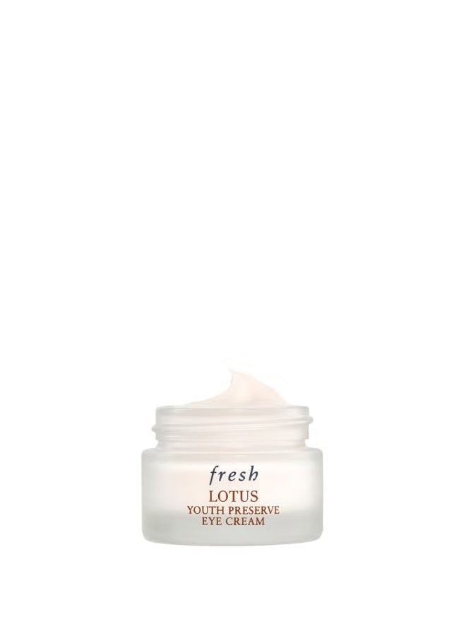 Fresh Fresh Lotus Youth Preserve Eye Cream 15ml  - Image 1