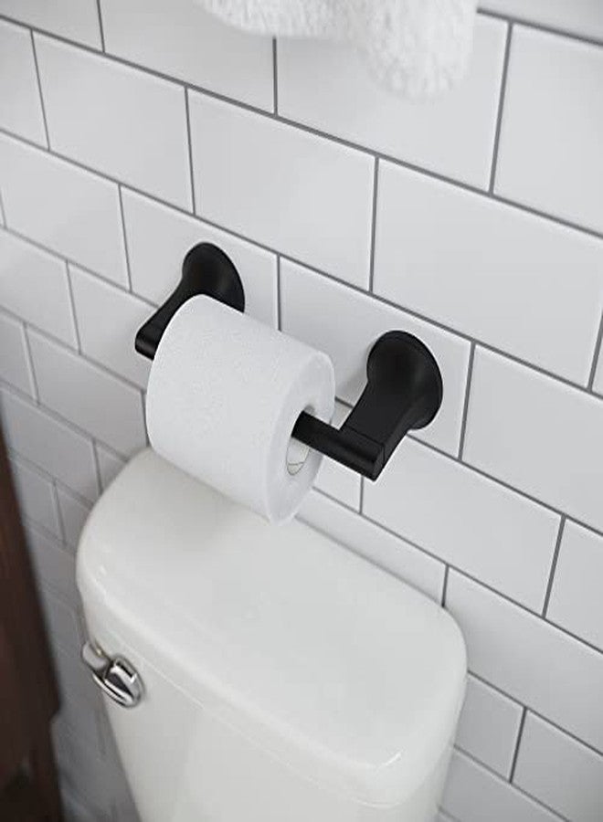 Pfister BPHPFM0B Pfirst Modern Toilet Paper Holder, Matte Black - Image 4