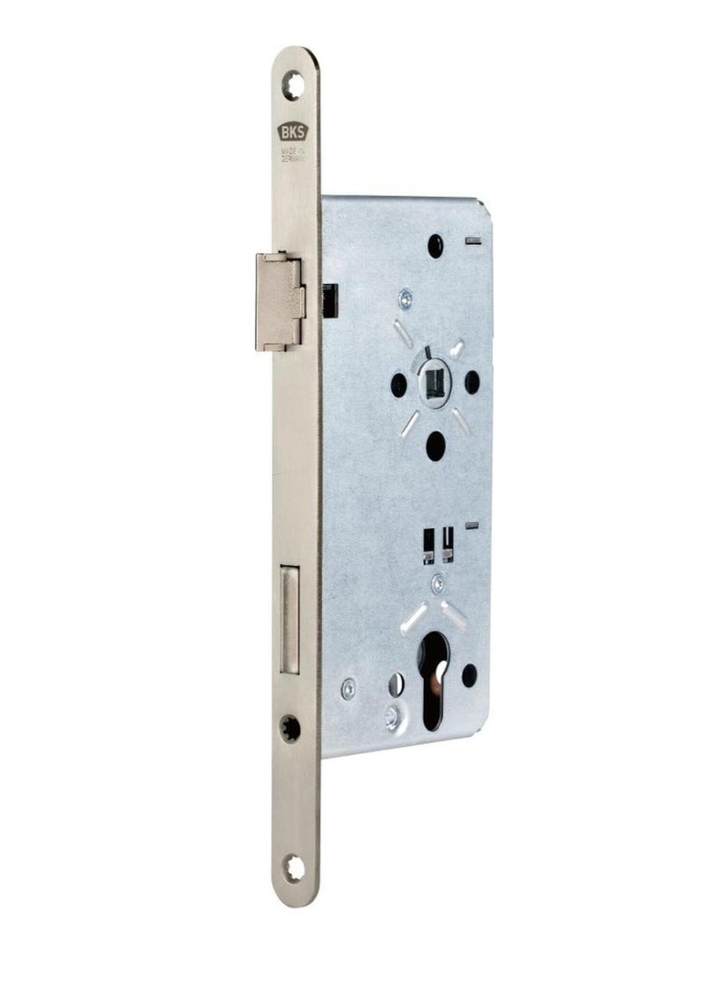 BKS Front Door Lock B-00240-00-R-1 0024 PZW 20/55/92/10mm DIN R Silver ktg