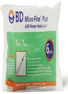 BD Micro-Fine BD MICROFINE SYR 1ML 6MM 