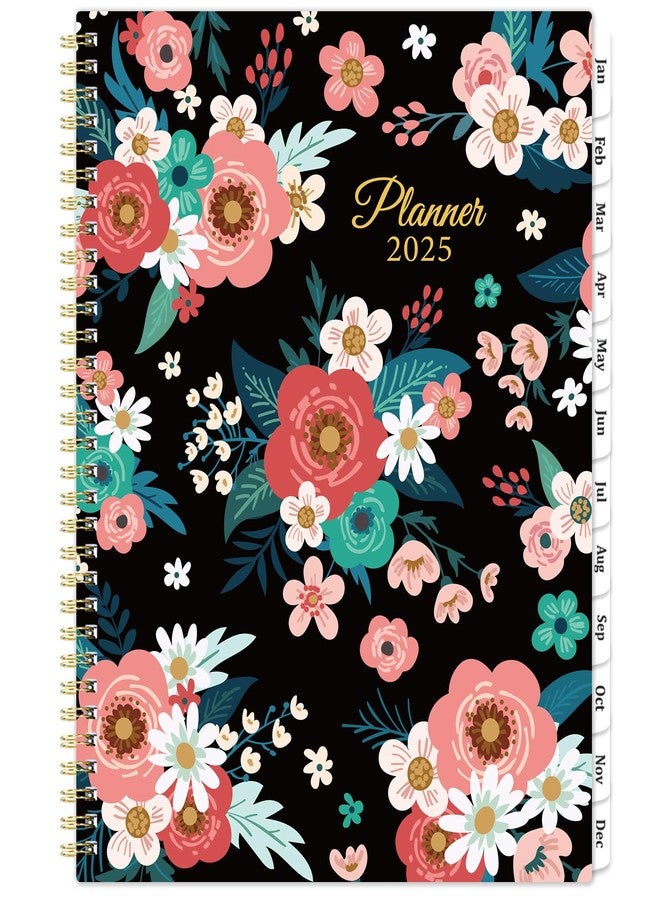 Tersus 2025 Planner - Planner 2025 Weekly and Monthly, JAN 2025 - DEC 2025, 8.5" x 11" Large Planner 2025 Spiral Bound with 12 Monthly Tabs, Inner Pocket - Image 1