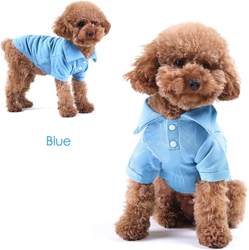KingMas Globally trusted affordable quality 4 Pack Dog Shirts Pet Puppy T-Shirt Clothes Outfit Apparel Coats Tops Transit damage prevent build - Image 5