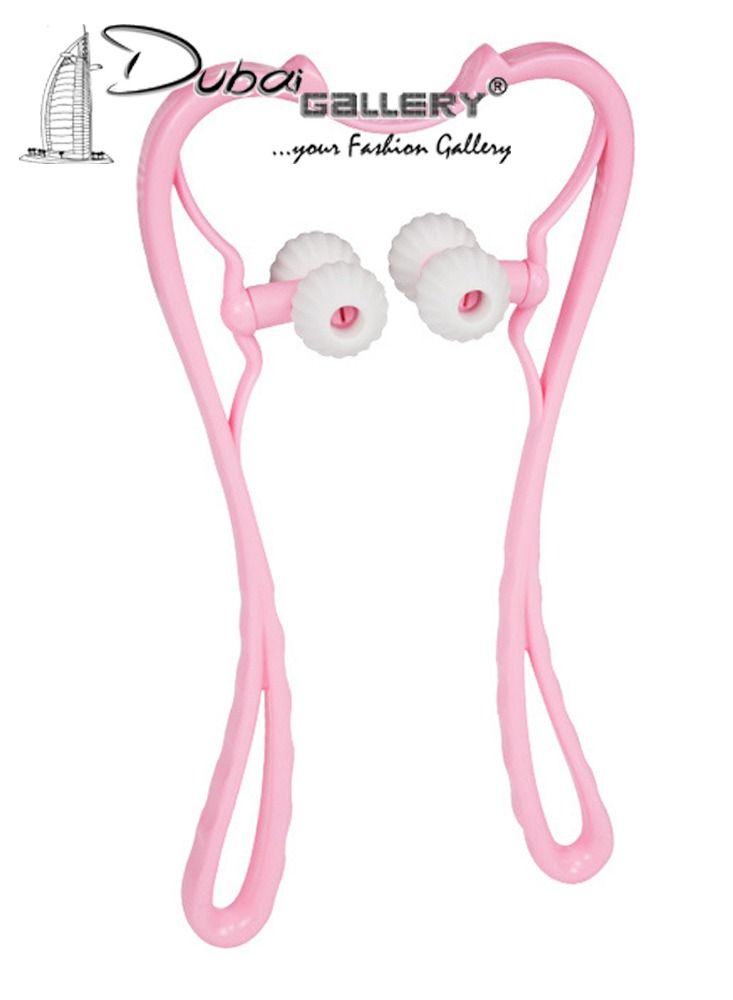 DubaiGallery Dual Trigger Therapy Neck Shoulder Massager Self Massage Tool Relieve Hand Pressure Deep Massage - Image 1