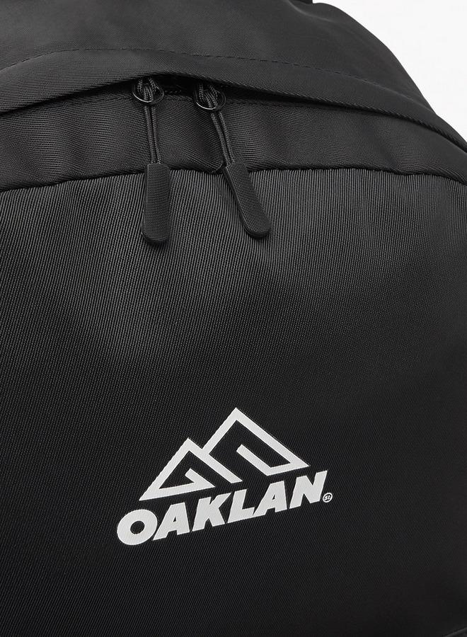 Oaklan by Shoexpress Logo Print Backpack For Kids 13+ Years With Front Pocket - Image 2