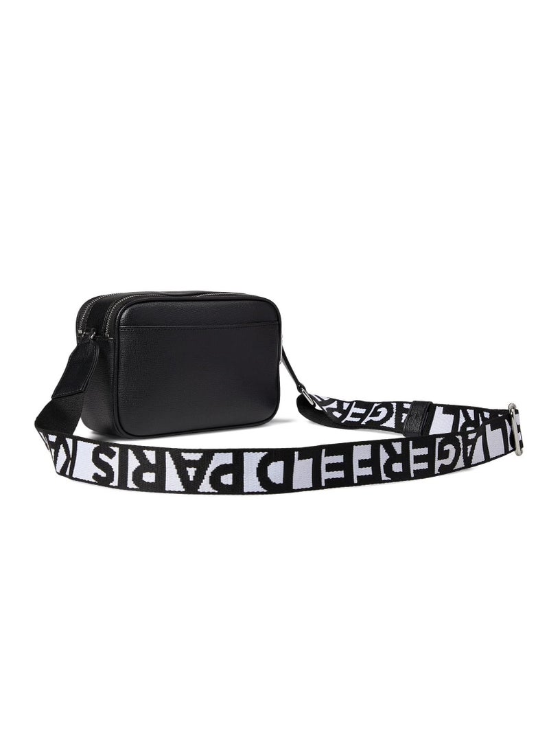 Karl Lagerfeld Paris Karl Lagerfeld Maybelle Double Zip Charm Crossbody  - Image 4