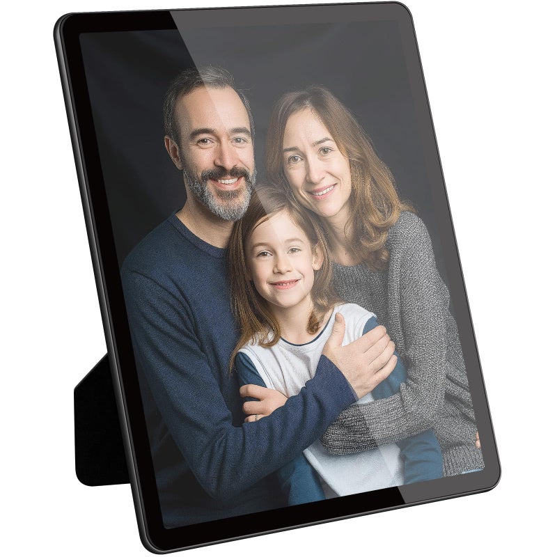 Bluesun Picture Frames 8x10 Black for Wall Hanging or Tabletop - 8 by10 Glass Frame Great for Vertical and Horizontal  Birthday Gifts for Men Boyfriend Dad Boss Loved Ones (8x10  Black) - Image 1
