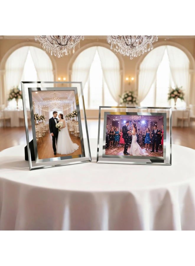 PETAFLOP 5x7 Picture Frames Perfect for Family Office Table Decorations, Set of 2 - Image 2