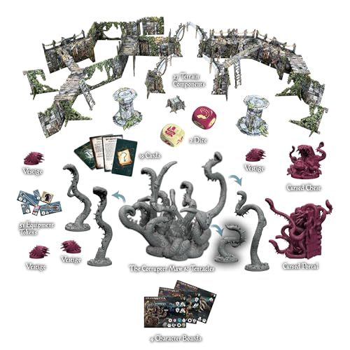 Battle Systems Maladum Oblivions Maw Expansion Fantasy Dungeon Crawler Game Immersive Terrain Solo Coop and Adversarial Play - Image 5