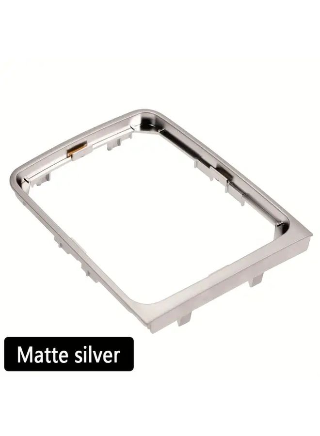 Gear Shift Decorative Frame For Volkswagen Passat B7 Manual Transmission 2010 2011 2012 2013 2014 2015 2016 Matte Silvery - Image 4