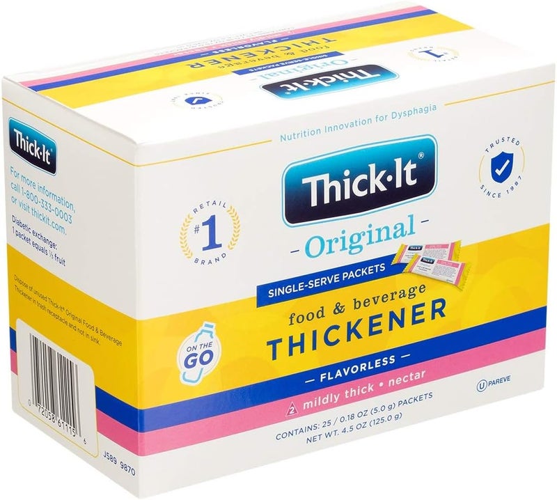 Thick-It Original Food & Beverage Thickener - Mildly Thick Single-Serve Packets for Dysphagia, 200 Pack - Image 5