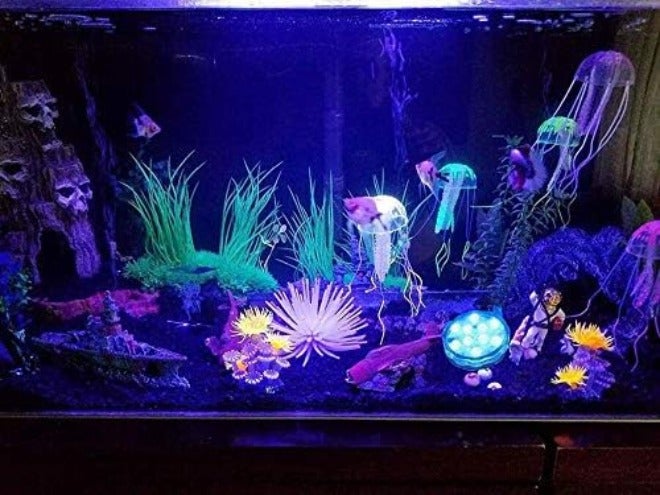 4 حزم أضواء LED غاطسة مقاومة للماء بألوان RGB مع جهاز تحكم عن بُعد لحوض السباحة والبركة والنافورة والأكواريوم والمزهرية وحوض السمك والجاكوزي والحفلات والديكورات الموسمية - Image 4