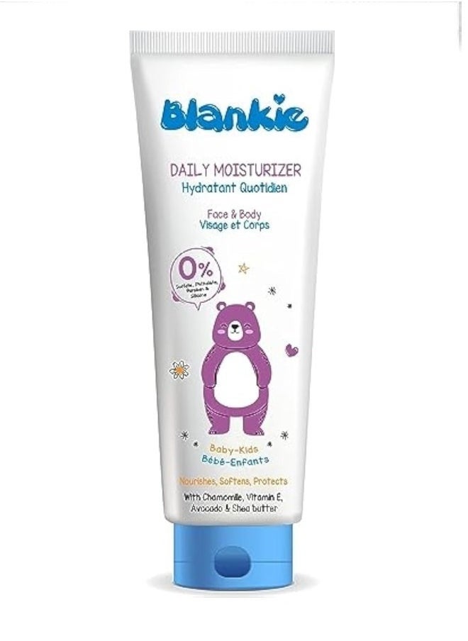 Blankie Baby & Kids Daily Moisturizer For Face & Body 150ml  - Image 1