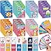Zubebe 7 Pack Kids Card Games Gifts Bulk Classic Playing Card Game Set for Kids Includes Go Fish Old Maid Crazy Eights Memory Match Slap Jack Playing Toy for Party Favors Classic - Image 2