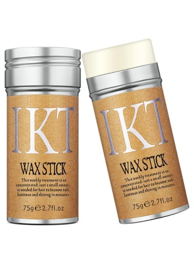 اي كي تي شمع تصفيف الشعر على شكل عصا لتنعيم الشعر المستعار، حل تصفيف غير دهني للشعر المتطاير، وحواف الشعر، والتجعد - 75 غرام أو 2.7 أونصة سائلة - Image 1