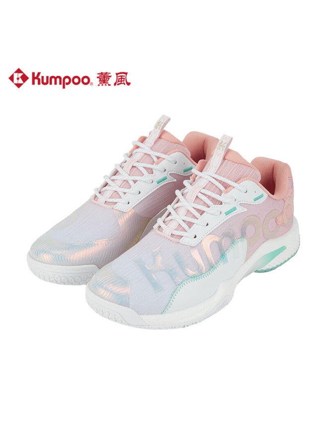Kumpoo 25th Anniversary Limited Edition Badminton Shoes Anti-twist Non-slip Wear-resistant Training Shoes Kh-d72pro.25th White Pink Size 40 - Image 4