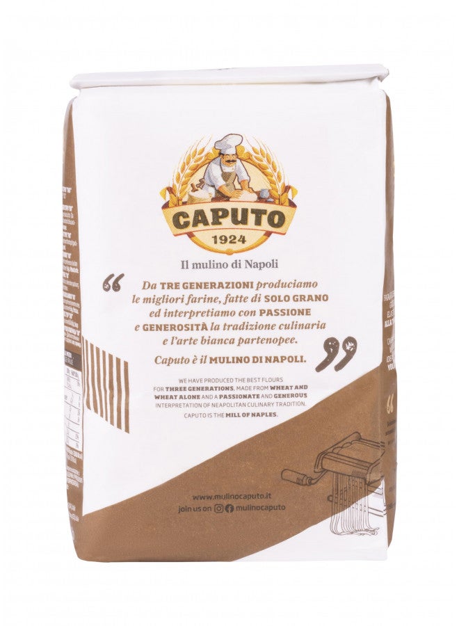 00 Antimo Caputo Pasta & Gnocchi Flour 2.2 Lb Bag- Italian Double Zero Grain Type - Extracted Wheat Blend - All Natural for Pasta Fresca Dough (2.2LB Bag)