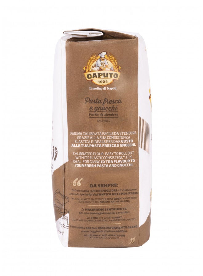 00 Antimo Caputo Pasta & Gnocchi Flour 2.2 Lb Bag- Italian Double Zero Grain Type - Extracted Wheat Blend - All Natural for Pasta Fresca Dough (2.2LB Bag)