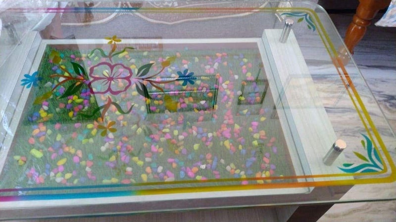 Creative Farmer 500Gm MultiColor Mixed MultiColored PebblesGravelsStone 500Gm C - Image 5