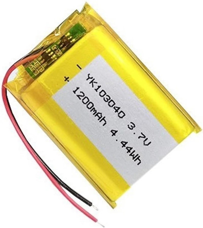 103040-1200mAh 3.7V 1PCS - Image 1