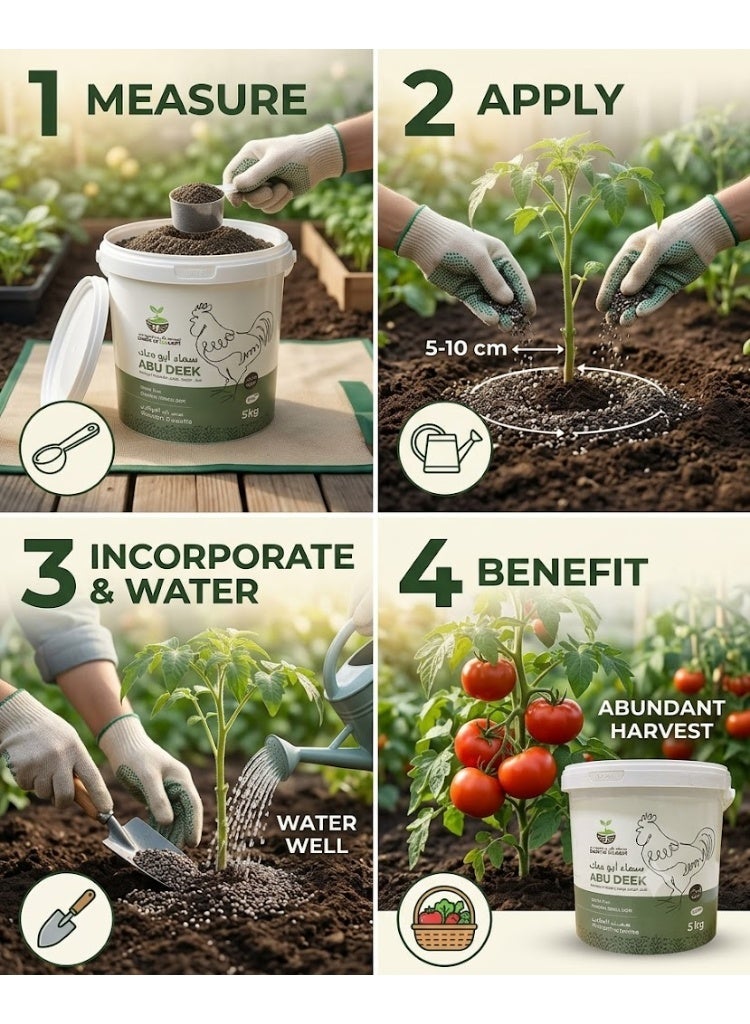 Emirates Chicken Manure Organic Fertilizer - Image 2