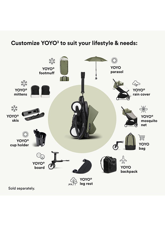 STOKKE - Yoyo 6+ Color Pack Olive, Stylish Color Pack For Yoyo 6+ In Olive - Image 1