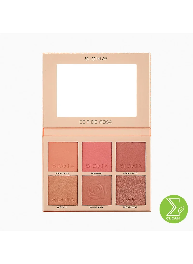 Sigma Beauty Cor-De-Rosa Blush Palette