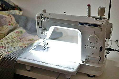 YICBOR Sewing Machine Light Strip, 11.8inch DC5V Flexible LED USB Sewing Light, Clean White Lights for Brother, Janome, Babylock, Pfaff Sewing Mchine-Dimmable, Power Cord, and Clips Included - Image 3