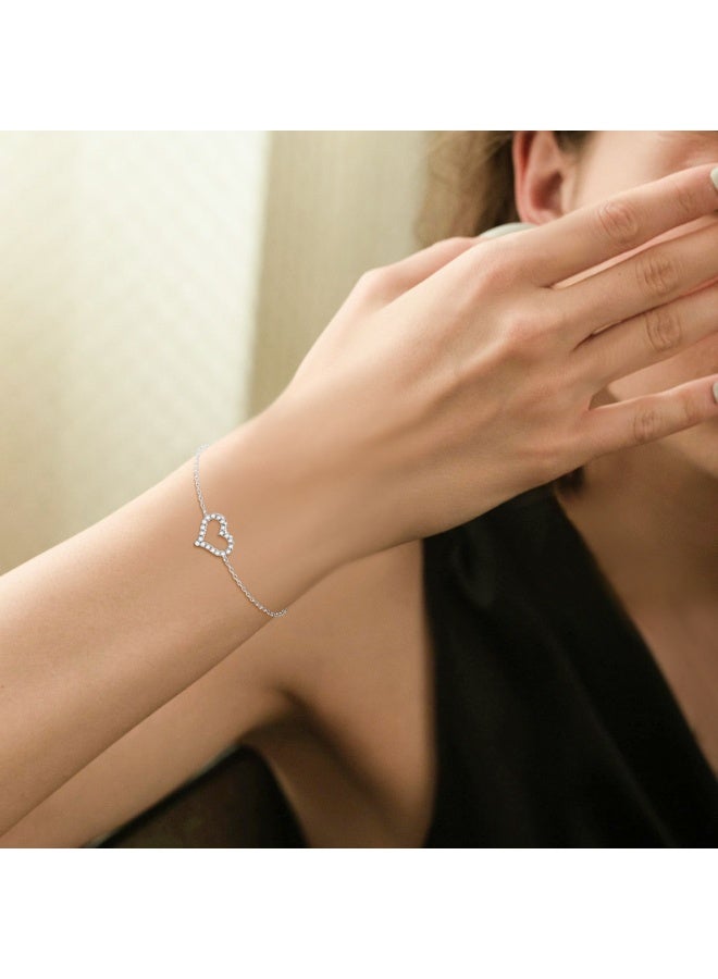 KUYING Mosang Stone Light Luxury High End Versatile Bracelet - Image 3