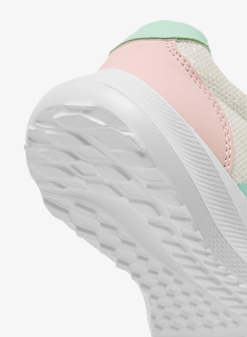 Barefeet Girls Panelled Hook and Loop Sneakers - Image 5