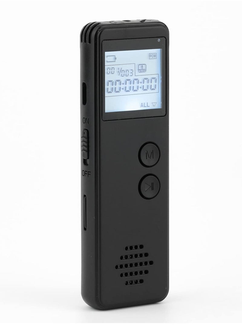 Generic Digital Voice Recorder Long Distance Audio Recording MP3 Dictaphone with Noise Reduction One Key Recording MP3 WAV Record Player 128Kbps Clear Sound Quality SK-299  - Image 1