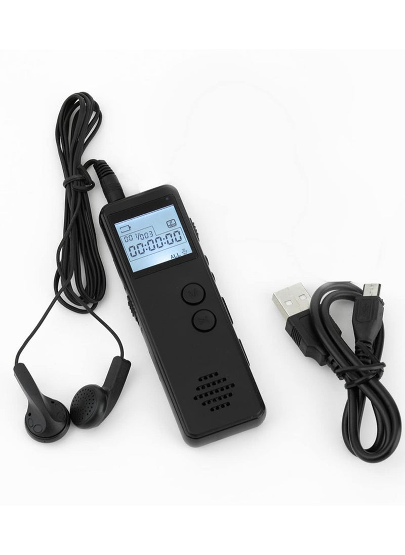 Generic Digital Voice Recorder Long Distance Audio Recording MP3 Dictaphone with Noise Reduction One Key Recording MP3 WAV Record Player 128Kbps Clear Sound Quality SK-299  - Image 5