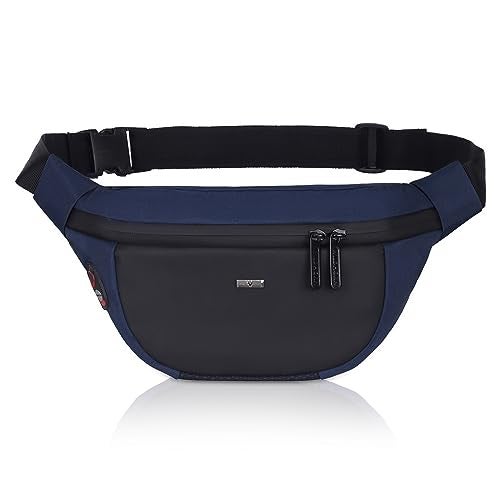 WILDHORN Waist Bags for Men Women I Ultra Strong Stitching Sturdy Zippers Waterproof Pocket Large Fanny Pack for Hiking Travel Camping Running - Image 1