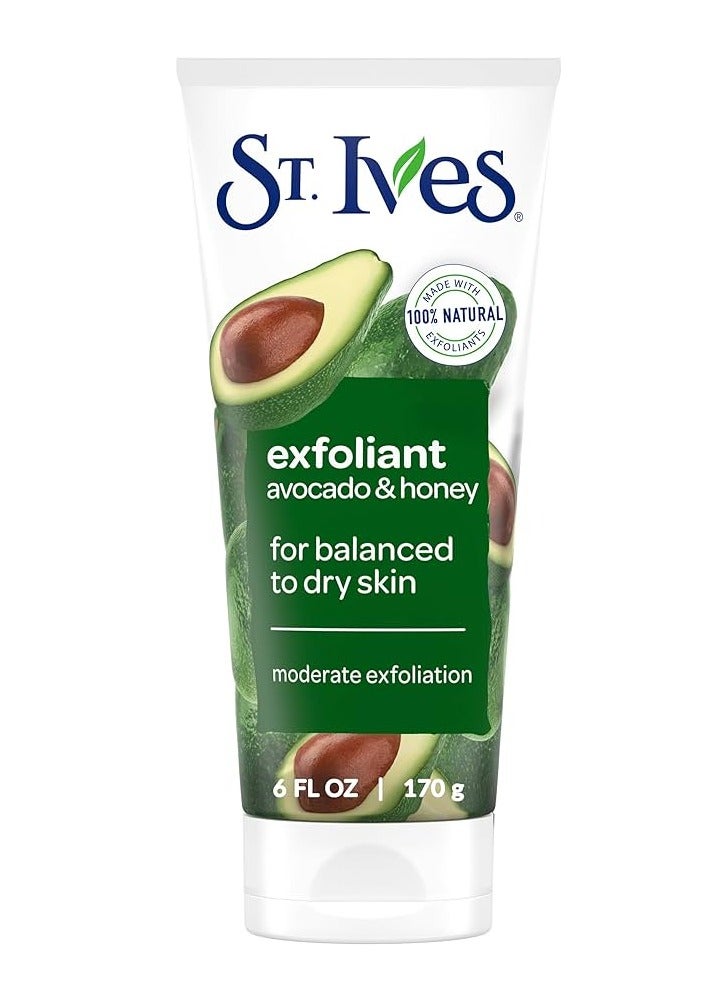 St. Ives Soft Skin Avocado & Honey Face Scrub – 170g