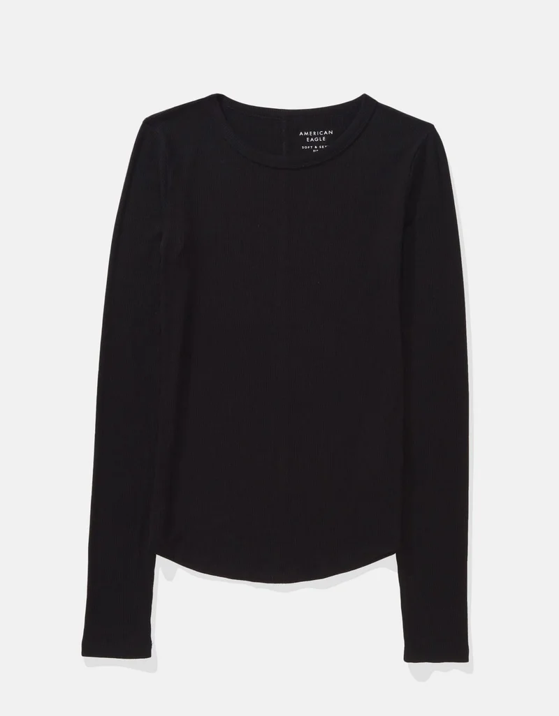 American Eagle  AE Soft & Sexy Long Sleeve T-Shirt for Women | Best Price UAE