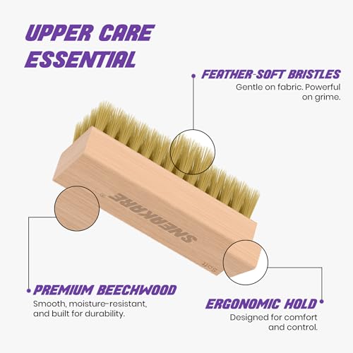 SNEAKARE Shoe Cleaning (Soft) Bristle Brush for Cleaning and Preserve Your Sneaker or Protect Your Shoes - Image 3