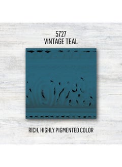 FolkArt Vintage Teal Home Decor Chalk Furniture And Craft Paint  - Image 3