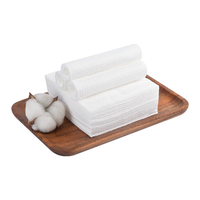 Disposable Cotton Towel: 50% Thicker Design - Lint-Free Skin-Friendly Plant Fiber Towel for Household Facial Cleansing Makeup Removal Whole Family Use - Image 4