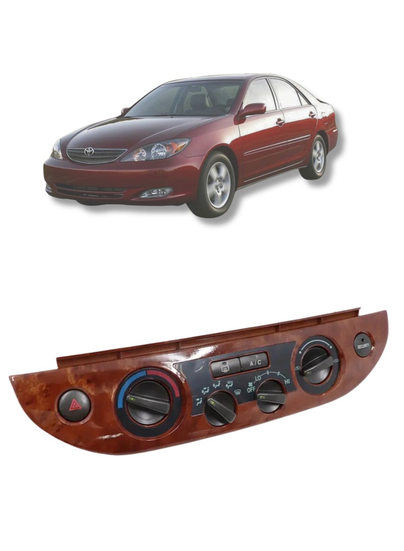 Generic Toyota Camry 2003 2004 2005 2006 A/C Control Woody colour - Image 1