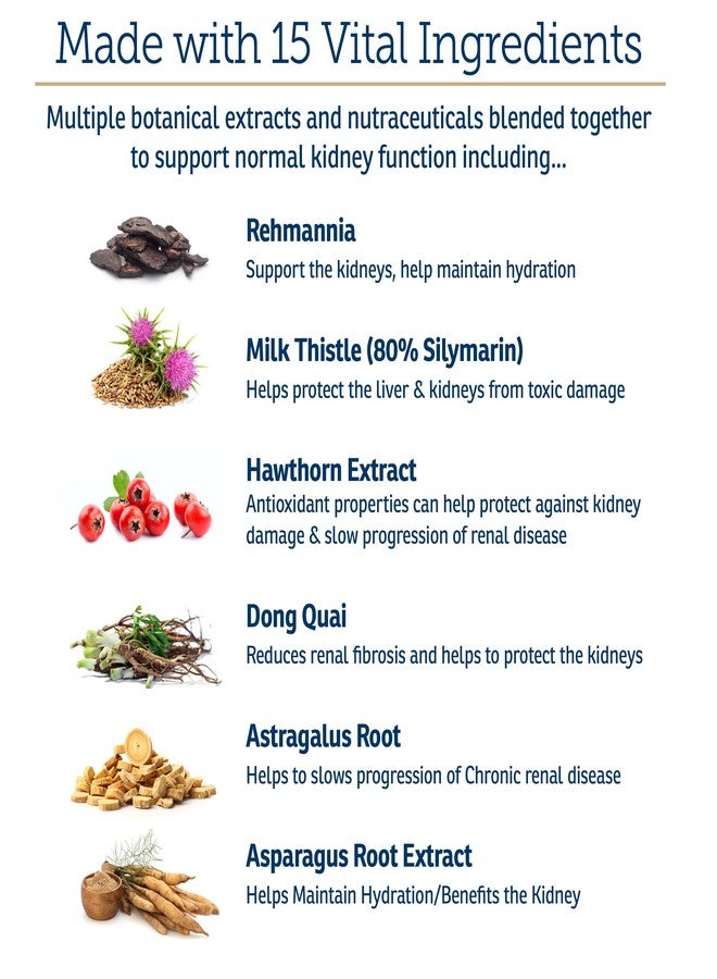 ركس فيتامينز أقراص آر إكس فيتامينز رينال للقطط - دعم كلى القطط بجذر الأستراغالوس ونبات شوك الحليب - يدعم صحة الكلى والمناعة لدى القطط - 100 غرام - Image 4