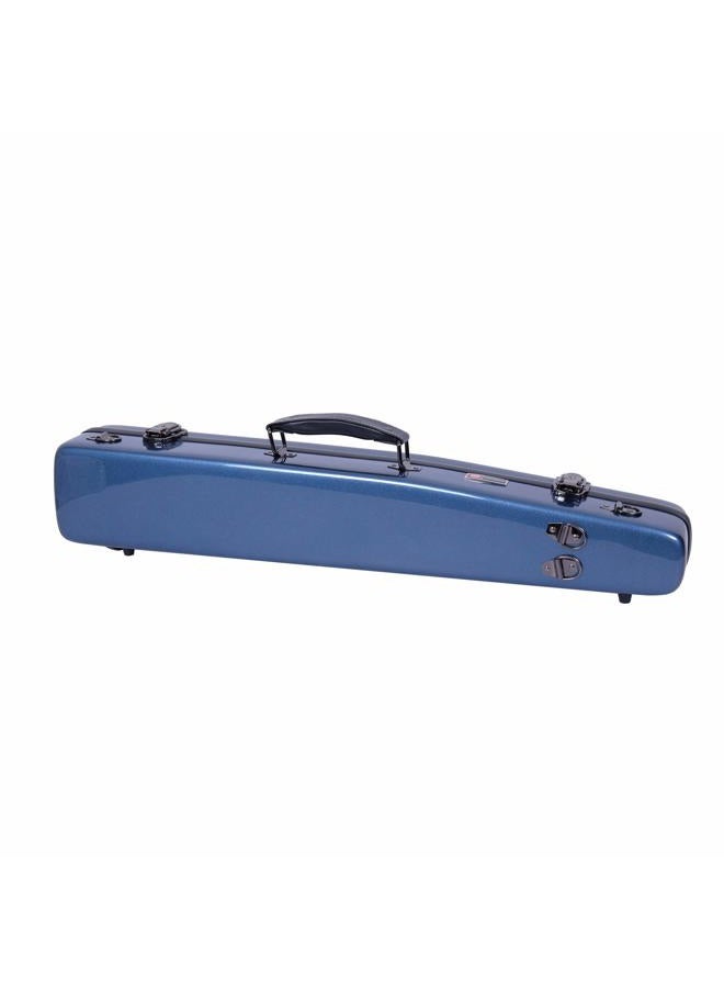 Crossrock Straight Soprano Saxophone Case, Fiberglass Hardshell With Backpack Straps, Blue (CRF1000SSBL) - Image 4