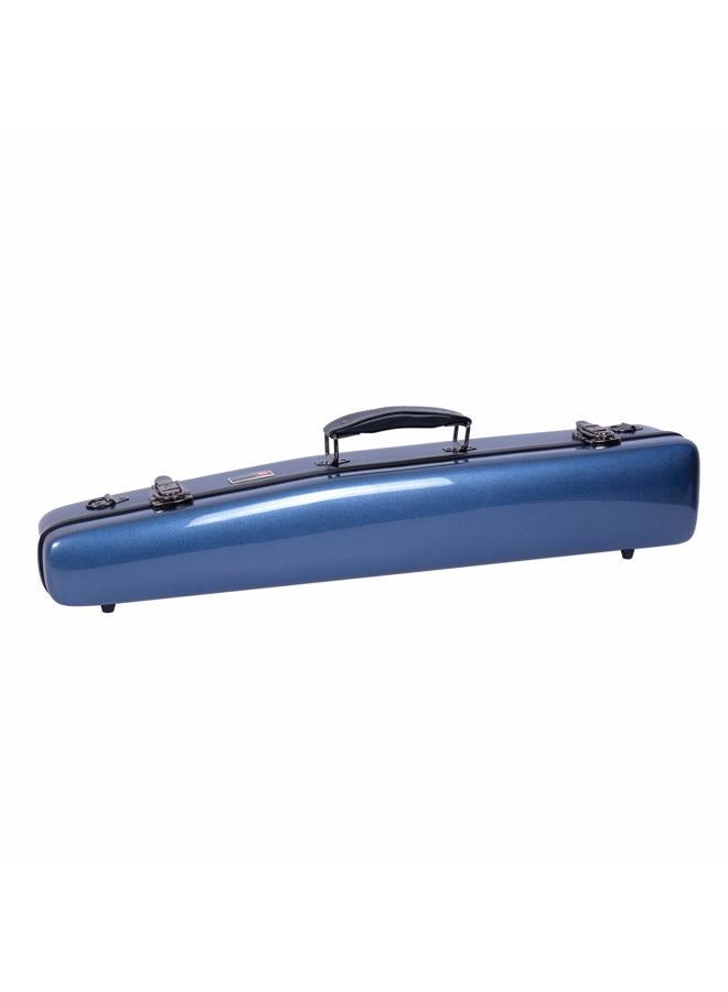 Crossrock Straight Soprano Saxophone Case, Fiberglass Hardshell With Backpack Straps, Blue (CRF1000SSBL) - Image 2